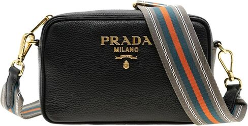 حقيبة برادا ميلانو من الجلد باللون الأسود 1BH096 in Kuwait