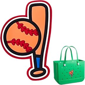Charms for Bogg Bag, Bogg Bag Accessories, Insert Pvc Rubber Personalizing Decorative Compatible with Handbag Beach Tote Bag, Rubber Beach Bag Accessories