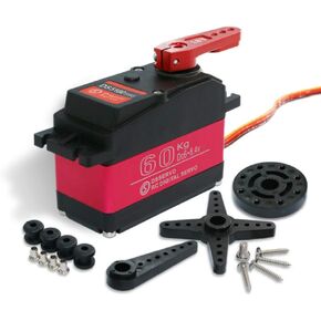 Baja servo 60kg SSG HV Digital DS5160 Servo for 1/5 Redcat HPI Baja 5B SS RC Car Compatible SAVOX-0236 LOSI XL 5T (Control Angle 180°)