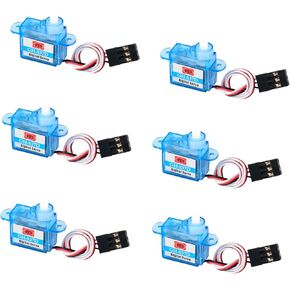 Micro Server 3.7g GH-S37D Mini Digital Servos Coreless Motor servo for Control Aircraft Flight DIY Robo RC Car Plane Helicopter Aeromodelling 6PCS