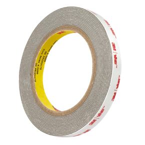 Double Sided 3M Tape, 20 Feet x 0.4 Inch VHB Mounting Tape Heavy Duty Waterproof Foam Tape, Strong Adhesive Two Side 3M Tape for Car LED Home Office