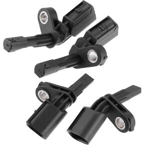 X AUTOHAUX 2 Set ABS Wheel Speed Sensor Front Rear Left Right 1K0927807 1K0927808 7H0927803 7H0927804 for VW Beetle 12-19 for VW CC 2009-2011 for VW Passat 2006-2022 for VW Golf 2010-2014