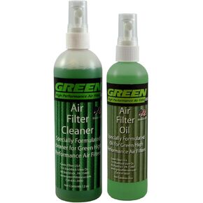 2000 Green High Performance Air Filter Recharge Oil and Cleaner Kit