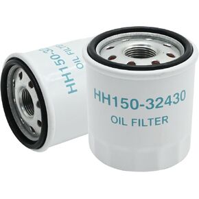 2Pcs HH150-32430 Engine Oil Filter, Replacement for Kubota D722 D902 WG750 WG752 WG972 Tractors Replacement for Grasshopper 321D 325 325D 329 432 721 721D 725 729 932 Tractors, Replace 100800