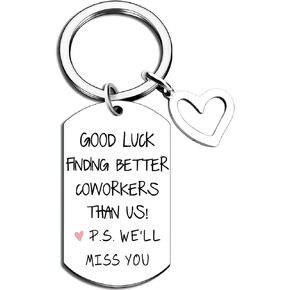 Farewell Gifts For Coworkers Coworker Leaving Keychain Gifts For Women Goodbye Women Her Him Going Away Gifts New Job Colleague Employee Teacher Leaving