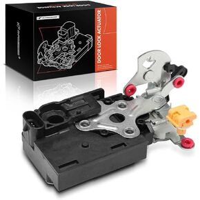 A-Premium Door Latch Lock Actuator Compatible with Chevy & GMC Vehicles - Express 1500/Savana 1500 2003-2014, Express 2500 3500/Savana 2500 2500 2003-2021 - Front Right Side Hinged Door, 4-Pin