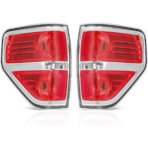 AUTOSAVER88 Taillights Compatible with 2009-2014 Ford F150, F-150 Styleside Pickup Truck Tail Light Assembly Replacement Tail Lamp Passenger and Driver Side