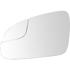 TRQ Left Mirror Glass Compatible with 2018-2022 Hyundai Kona