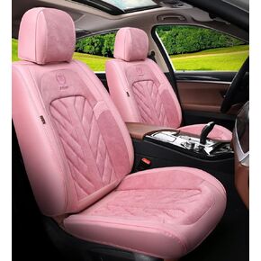 MM01 Seat Covers 5-Seater Full Set Suitable for Most Cars,Cars,SUV, Pickup Ttrucks, Airbags CompatibleCar Seat Cushion Protectors (Black) in Kuwait
