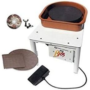 Speedball Clay Boss Pottery Wheel with 0.5 hp Motor, 14-Inch Wheel Head, 100 lb Capacity