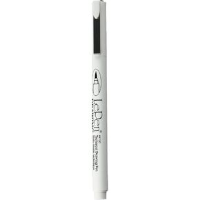 Uchida Le Pen Technical Drawing Pen Carded-Brush Tip Black
