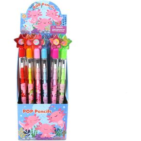 TINYMILLS Axolotl Stackable Point Pencils