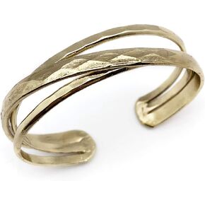 Gold Plated Collection Cuff Bracelet