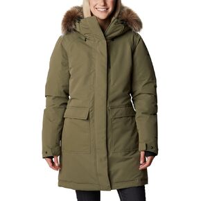 Columbia Women's Little Si II Insulated Parka, Stone Green, Medium
