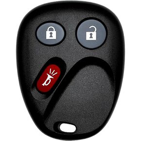 Key Fob Replacement for 2002-2009 Chevy Trailblazer & GMC Envoy/ 03-07 Isuzu Ascender/ 04-07 Buick Rainier/ 02-04 Oldsmobile Bravada Car Keyless Entry Remote Control, MYT3X6898B, 3 Btn