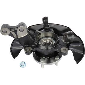 DRIVESTAR 698-388 510070 Front Right Passenger Steering Knuckle Wheel Hub Assembly fit 2003 2004 2005 2006 2007 2008 for Toyota Corolla W/O ABS