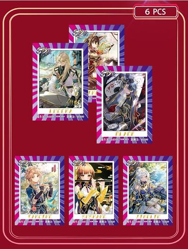 Honkai Star Rail Collectible Cards - Booster Packs Trading Card - Deluxe Version Collectible Poker Deck of Cards Game Merch (Deluxe) in Saudi Arabia