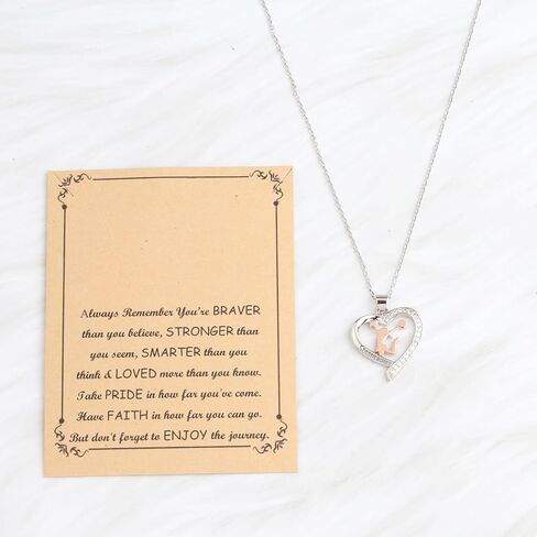 FUSTMW Cheerleader Gifts Necklace Cheer Charm Necklace Cheerleader Gift Cheerleading Gifts Cheer Gifts for Team in Saudi Arabia