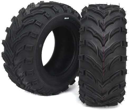 Garvee 25x10-12 ATV/UTV Tires 6PR 25x10x12 Off-Road All-Terrain Tires TL Set of 2 in Saudi Arabia