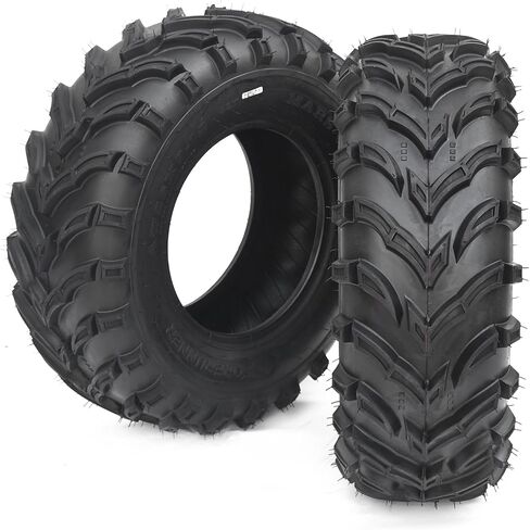 Garvee 25x10-12 ATV/UTV Tires 6PR 25x10x12 Off-Road All-Terrain Tires TL Set of 2 in Saudi Arabia