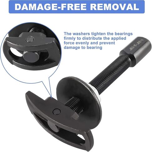 KUNTEC 3 قطعة المحور الخلفي تحمل مجتذب المحور تحمل مجتذب النازع المثبت مجموعة أدوات إصلاح in Kuwait