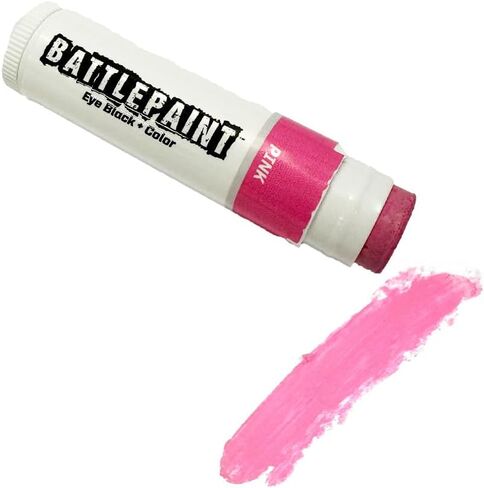 EyeBlack BattlePaint - شحم أسود ملون زاهي تحت العين للرياضيين المحترفين وعشاق الرياضة الفائقة، كرة القدم، البيسبول، الكرة اللينة، كرة القدم، عصا واحدة - أزرق فاتح in Saudi Arabia