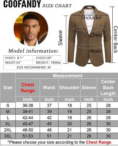 COOFANDY Men's Casual Blazer Slim Fit Sport Coats Two Button Knit Textured Suit Jacket in Saudi Arabia