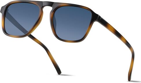 ANDWOOD Square Aviator Sunglasses Polarized Mens Womens UV Protection Sun glasses in Saudi Arabia