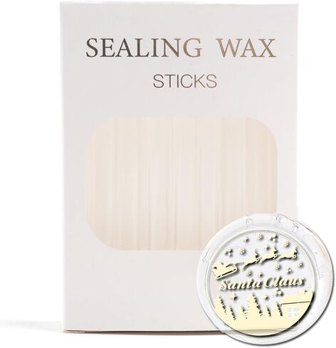 yolakis الغراء بندقية الشمع ختم العصي عدة 20 قطعة لون شفاف ختم الشمع العصي عدة لختم الشمع ختم كبيرة لدعوة الزفاف بطاقات عيد الميلاد المغلفات حزمة الشمع ختم ديكو (عدة مسدس الشمع الغراء) in Kuwait