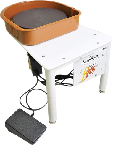 Speedball Clay Boss Pottery Wheel with 0.5 hp Motor, 14-Inch Wheel Head, 100 lb Capacity in Saudi Arabia