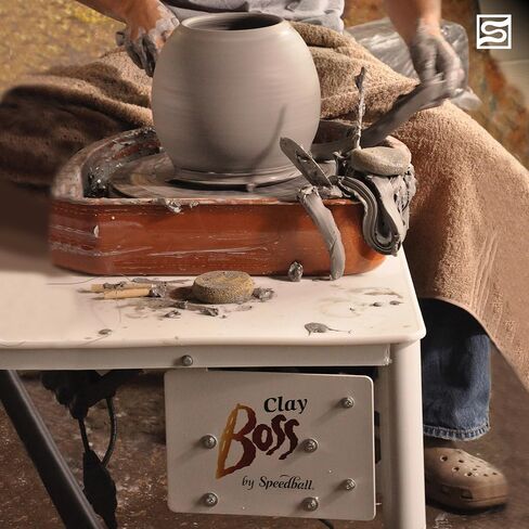 Speedball Clay Boss Pottery Wheel with 0.5 hp Motor, 14-Inch Wheel Head, 100 lb Capacity in Saudi Arabia