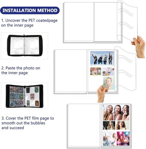 حافظة بطاقات تجارية بأكمام، حافظة بطاقات رياضية مكونة من 9 جيوب، سحاب ممتاز 900 جيب من البولي يوريثان، حافظة بطاقات لألبومات البطاقات القابلة للجمع من أجل MTG، من أجل TCG، البطاقات الرياضية، بطاقات الألعاب in Kuwait