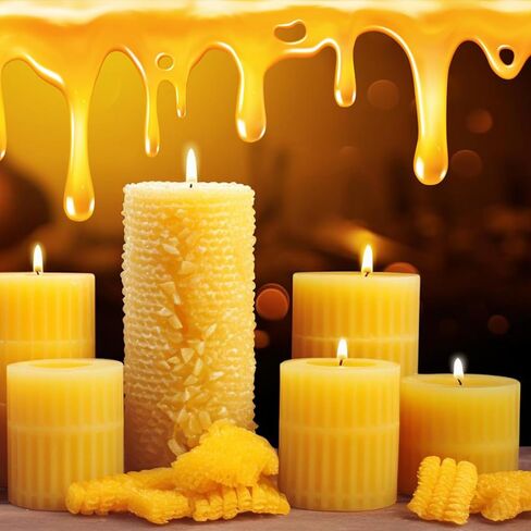 كريات شمع العسل الأبيض الطبيعي من EDSRDRUS، مفلترة ثلاثية للعناية بالبشرة والوجه والجسم والشعر. مثالية للكريمات واللوشن ومرطب الشفاه وصناعة الصابون. (2 جنيه) in Kuwait