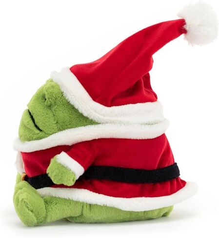 جيليكات سانتا ريكي رين ضفدع حيوان محشو، 6 بوصات | لعبة قطيفة برمائية | هدية كلاسيكية للأطفال in Kuwait