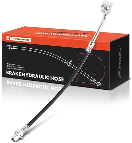 A-Premium Front Driver Side Brake Hydraulic Hose Compatible with Ford Models - Mustang 1999-2004 - Replace# F9ZZ2078AA in Saudi Arabia