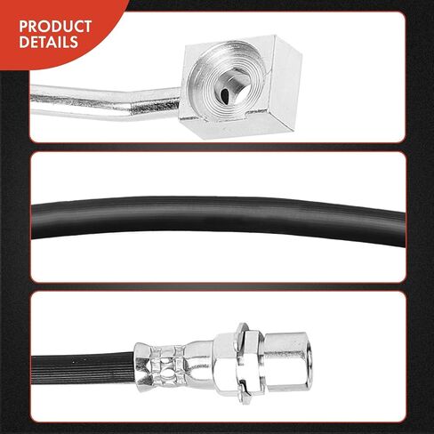 A-Premium Front Driver Side Brake Hydraulic Hose Compatible with Ford Models - Mustang 1999-2004 - Replace# F9ZZ2078AA in Saudi Arabia