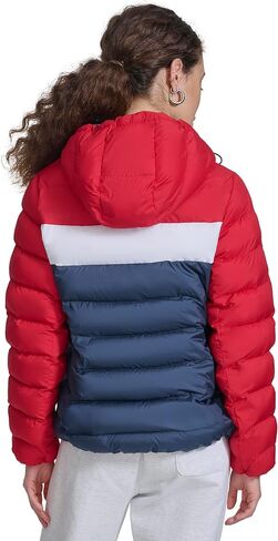 Champion Women's Quilted Coat Packable Puffer Jacket with Hood in Saudi Arabia
