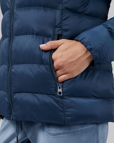 32 Degrees Heat Women's Lightweight Poly-Fill Packable Hooded Jacket | Layering | Semi-Fitted | Zippered Pockets in Saudi Arabia