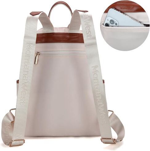 Montana West Backpack for Women Lightweight Backpack Purse Medium Casual Daypack for 13-Inche Laptop in Saudi Arabia