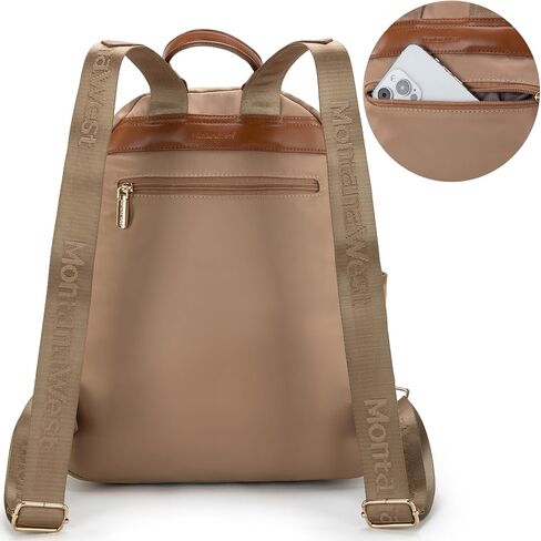 Montana West Backpack for Women Lightweight Backpack Purse Medium Casual Daypack for 13-Inche Laptop in Saudi Arabia