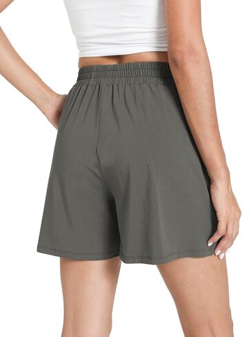 GYS Bamboo Viscose Pajama Shorts Women Soft Sleep Shorts with Pockets Comfy Lounge Shorts Pj Bottoms in Saudi Arabia