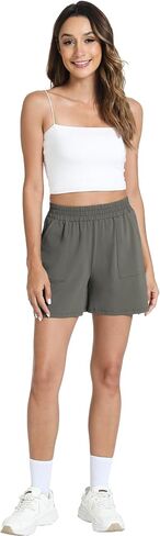 GYS Bamboo Viscose Pajama Shorts Women Soft Sleep Shorts with Pockets Comfy Lounge Shorts Pj Bottoms in Saudi Arabia