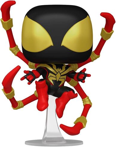 Funko Pop! Marvel: Spider-Man Comics - Miles Morales Iron Spider with Chase (Styles May Vary) in Saudi Arabia