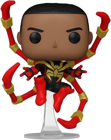 Funko Pop! Marvel: Spider-Man Comics - Miles Morales Iron Spider with Chase (Styles May Vary) in Saudi Arabia