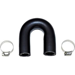 A-Team Performance - LS LT Heater Core Bypass Delete Hose With Clamps Coolant Crossover - Compatible with Chevrolet GM Pontiac LS LSX LS1 LS2 LS3 LS6 LS7 LQ4 LQ9 LT1 LT4 in Kuwait