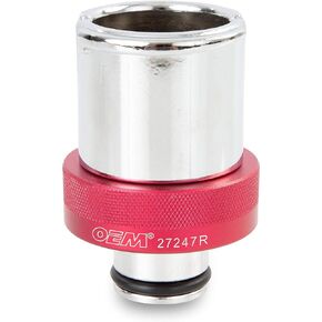 OEMTOOLS 27068 مجموعة اختبار ضغط نظام التبريد العالمي، جهاز اختبار ضغط المبرد للسيارات لنظام التبريد، أداة تشخيصية لتسريبات الرادياتير والخزان، تتضمن محولات وحقيبة