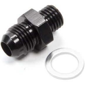 Fragola 491951-BL Black Size (-6) x 9/16-24 Holley Male Adapter Fitting