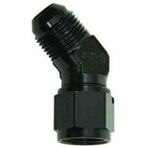 Fragola Performance Systems 498003-BL #6 Female - Male Flare 45 Black