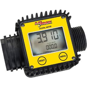 LUMAX LX-1371 Electronic Flow Meter (PPS). Suitable for DEF/Urea/AdBlue. Water Petroleum-Based Chemicals and Chlorinated Solvents.