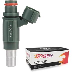 Fuel Injectors set of 1 Compatible with Kawasaki ZX10R ZXT00E Brute Force 750 Concours ER-6n Ninja Teryx Teryx4 Versys Vulcan Suzuki 700 Replace EAT287 49033-0011 49033-0017 12 Holes